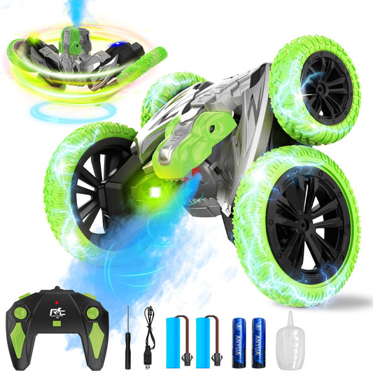 Paaxido dinosaur truck front view highlights bold design for outdoor play