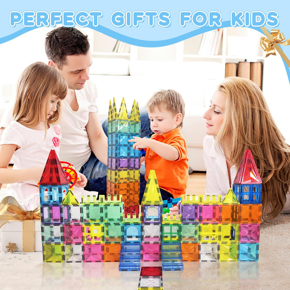 Paaxido magnetic tiles bridge creation highlighting 3D design and problem solving