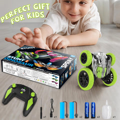 Paaxido RC car with 4WD and anti-skid tires on various terrains
