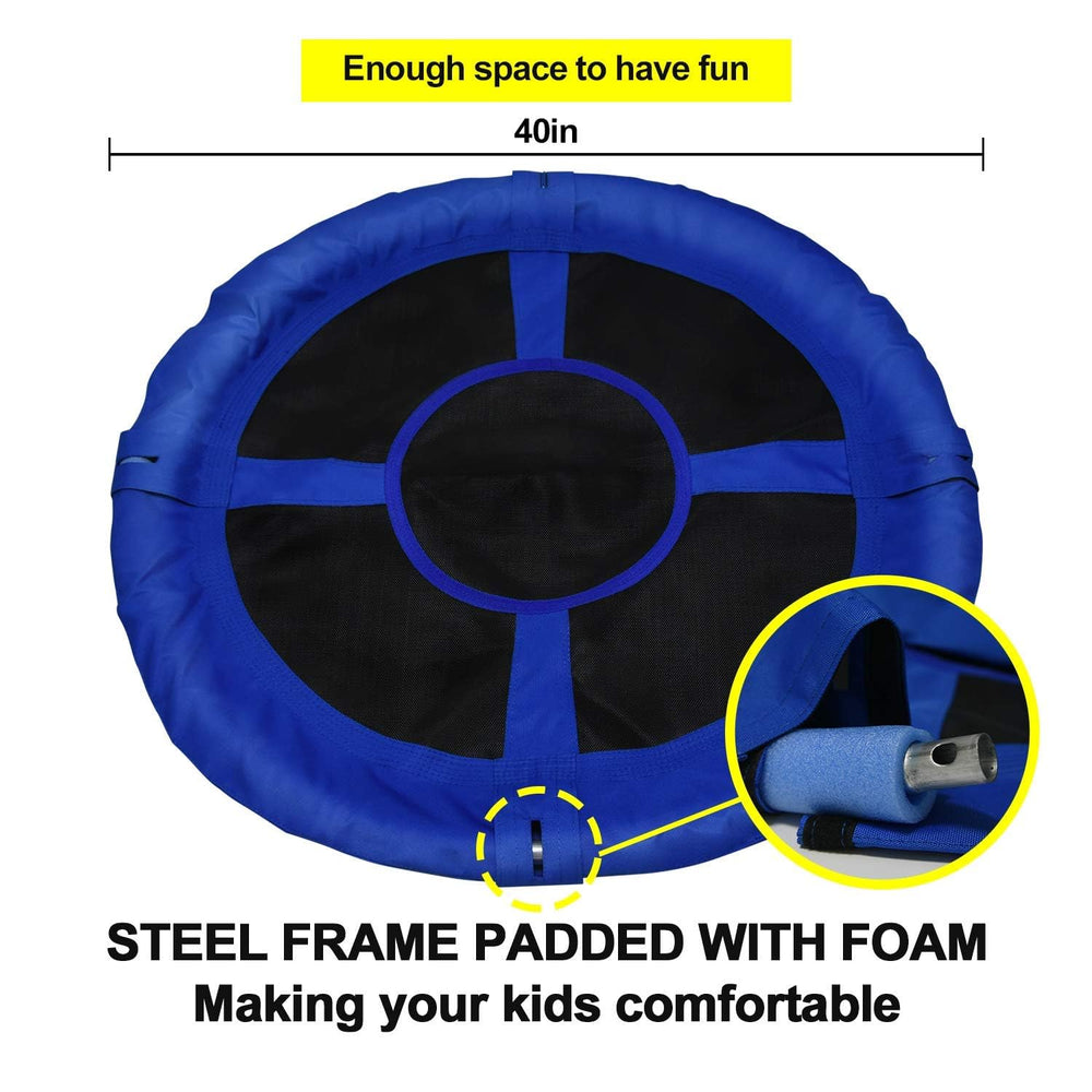 PACEARTH included straps and carabiners enable easy, secure installation