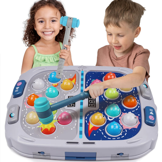 Pafolo Whack Game Mole 11x15 inch play area boosts coordination and focus.