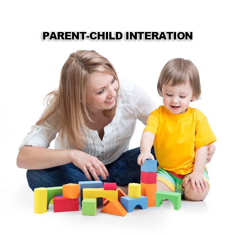Pairez Toys instruction manual demonstrates color and shape building patterns