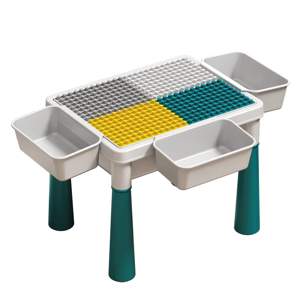 Pairez Toys small activity table reversible top flat side for versatility.