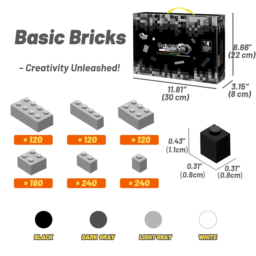 Pairez Toys storage box keeps bricks organized for quick setup