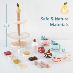 PairPear cupcakes and cookies playset inviting creativity during pretend tea time