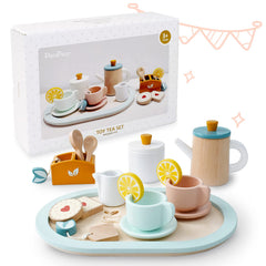 PairPear tea set cookies complete a cute, engaging pretend party