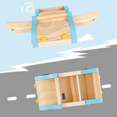 PairPear durable wooden design with rounded edges keeps little hands safe.