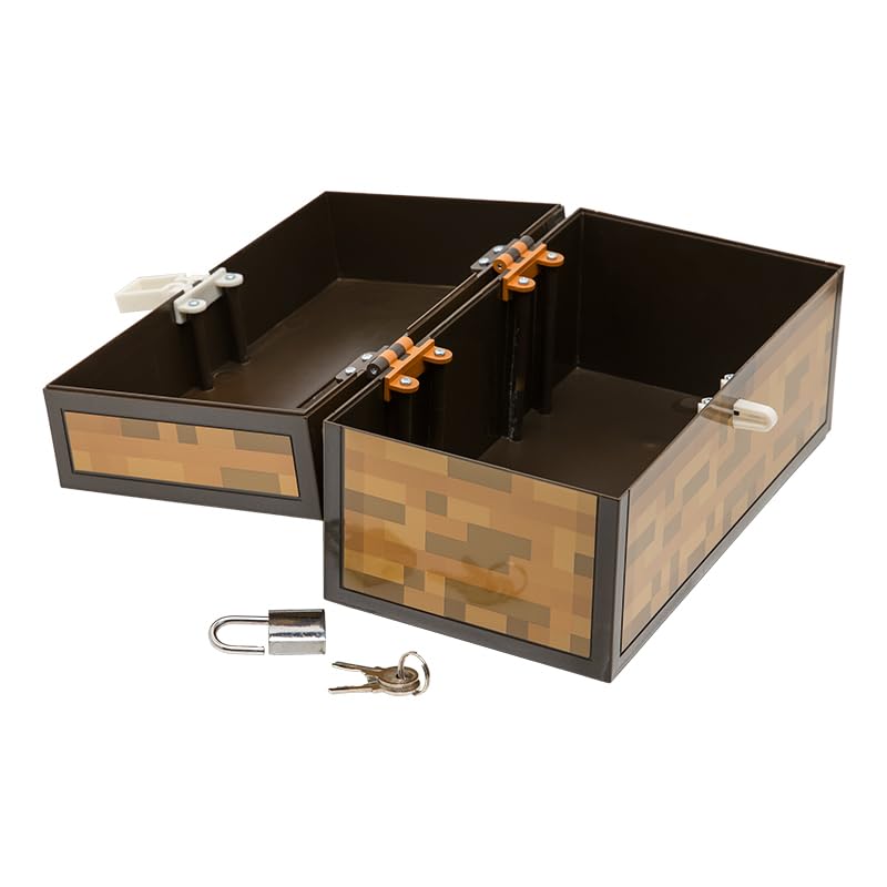 Paladone Minecraft Chest Money Box kid using savings promotes responsible money habits