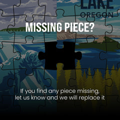 Palettes and Prints National Parks Puzzle mountain-range illustration suits mindful breaks at home.