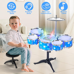PaLeyFer drum kit cymbal enhances rhythm and sparkle during play.