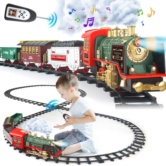 PaLeyFer Kids Train Set remote control for interactive playtime with adjustable speed.