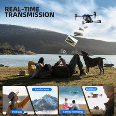 Pallton drone one-key takeoff landing enables easy starts and safer returns.