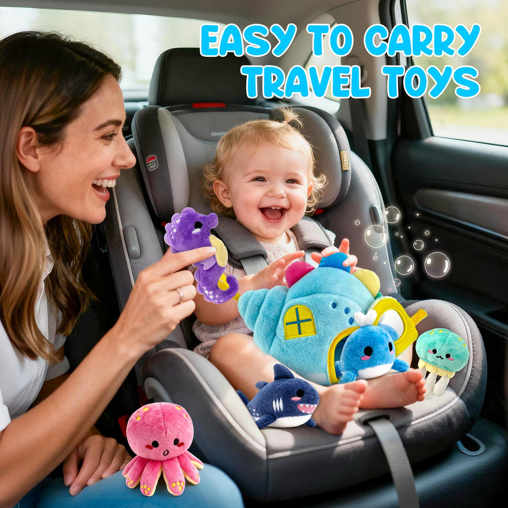 Pamexin ocean toy whale for soothing sensory stimulation