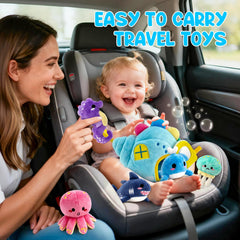 Pamexin ocean toy whale for soothing sensory stimulation