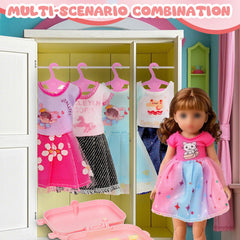 Pamonrueer pink computer set enhancing modern mini workspace