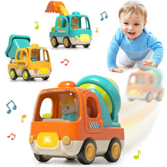 PANITU excavator push car for durable toddler play and motor-skill development
