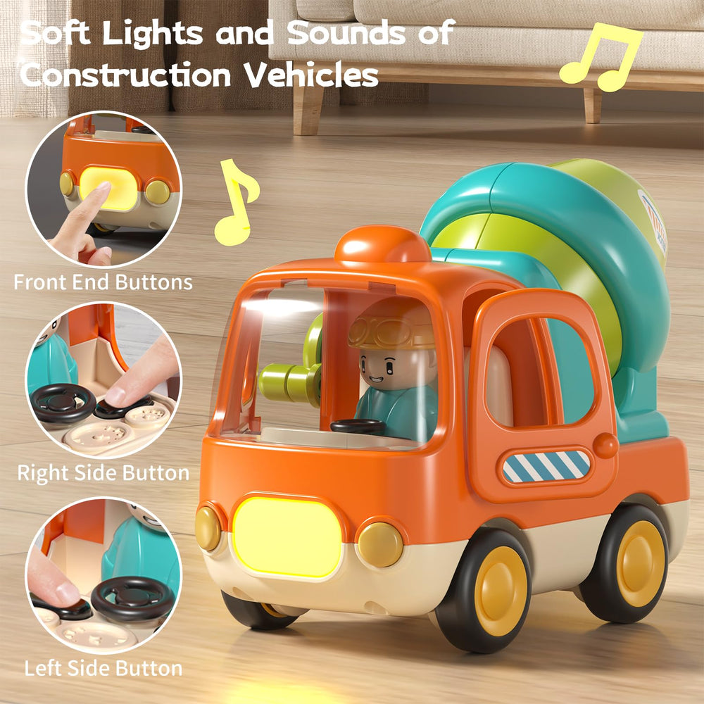 PANITU push car with soft lights enhances sensory play and nighttime imagination
