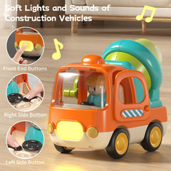 PANITU push car with soft lights enhances sensory play and nighttime imagination