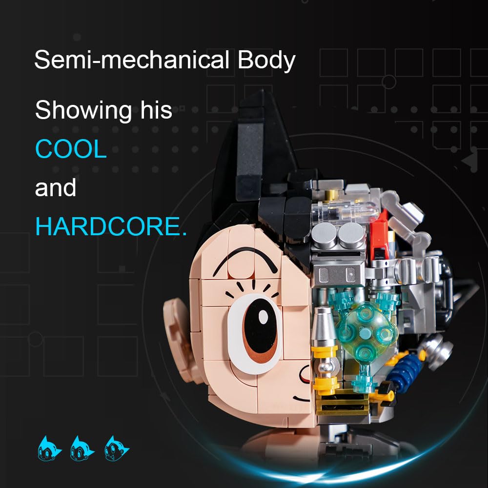 PANTASY Astro Boy mechanical clear ver base highlights display-ready features