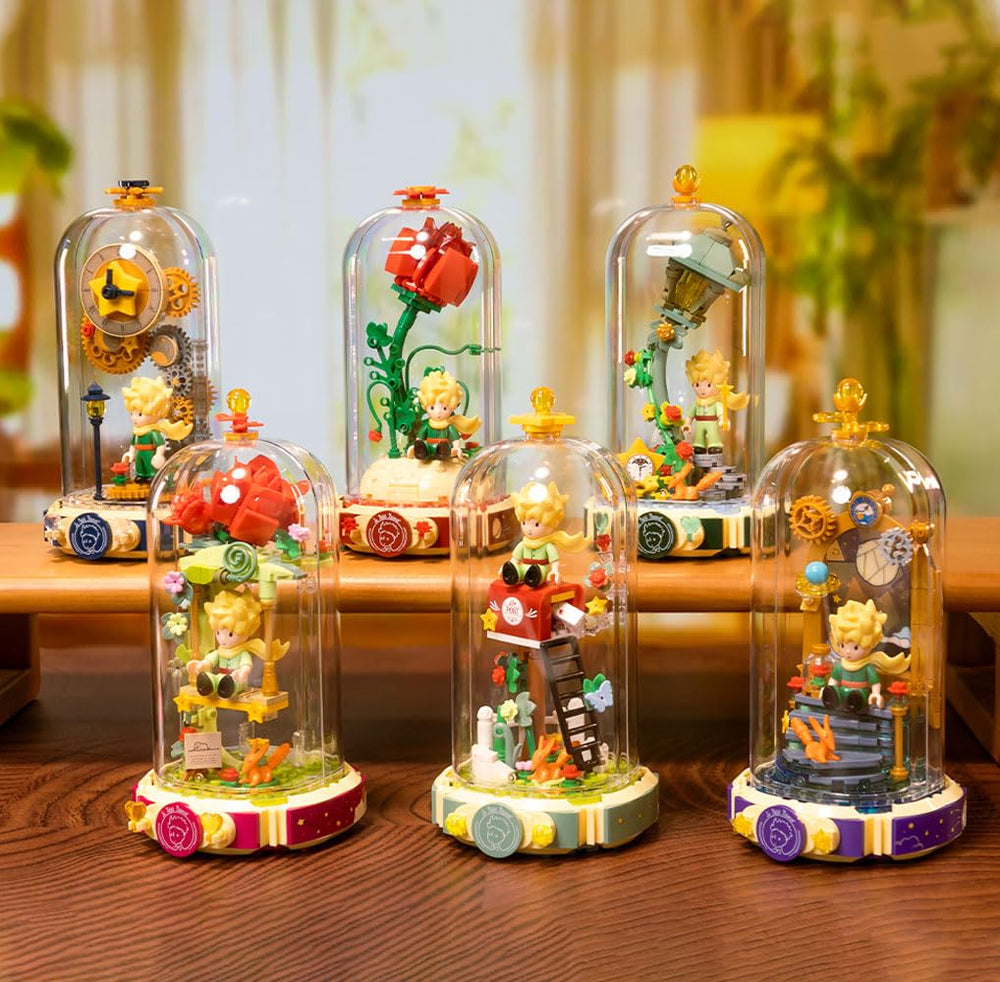 Time travel motif highlights a timeless theme suitable for display and gifting.