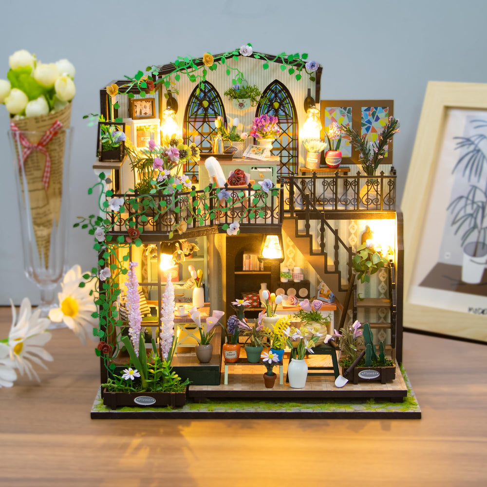 PANZIYU Darcy Flower House gift-ready packaging enhances gifting