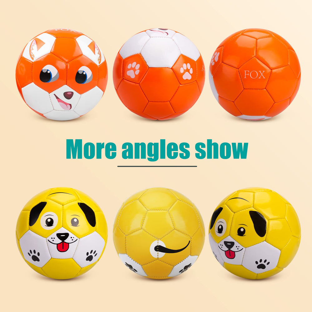 Paokoo size 2 ball features 18.5-inch circumference for beginners.