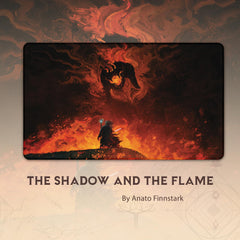 Paramint Shadow and Flame non-slip back keeps cards steady during fast turns.