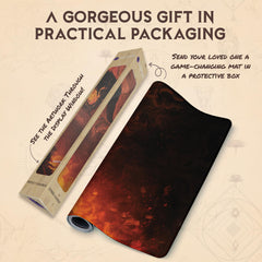 Paramint Shadow and Flame storage box keeps the mat protected when not in use.