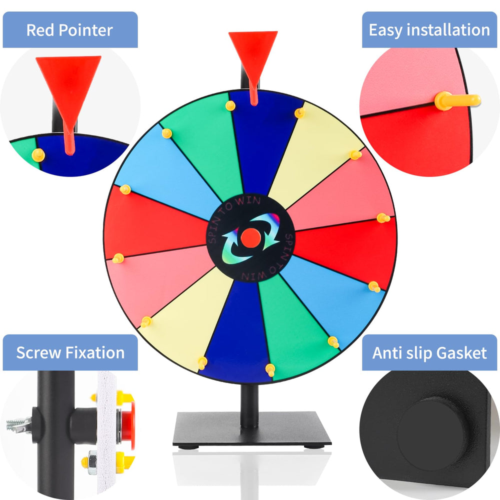 Pareberry tradeshow wheel draws attention and participation.