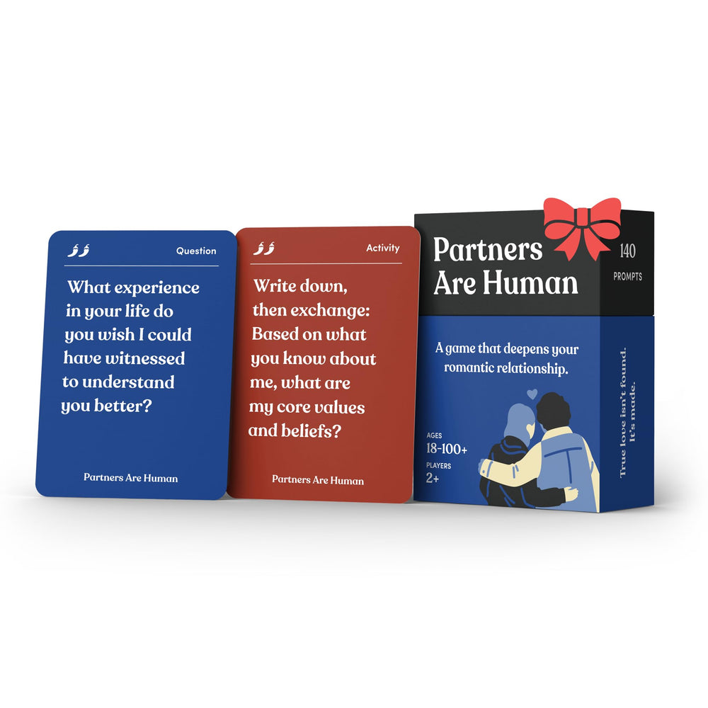 Parents Are Human Partners Are Human 140 cards deepen bonding through meaningful romantic conversations