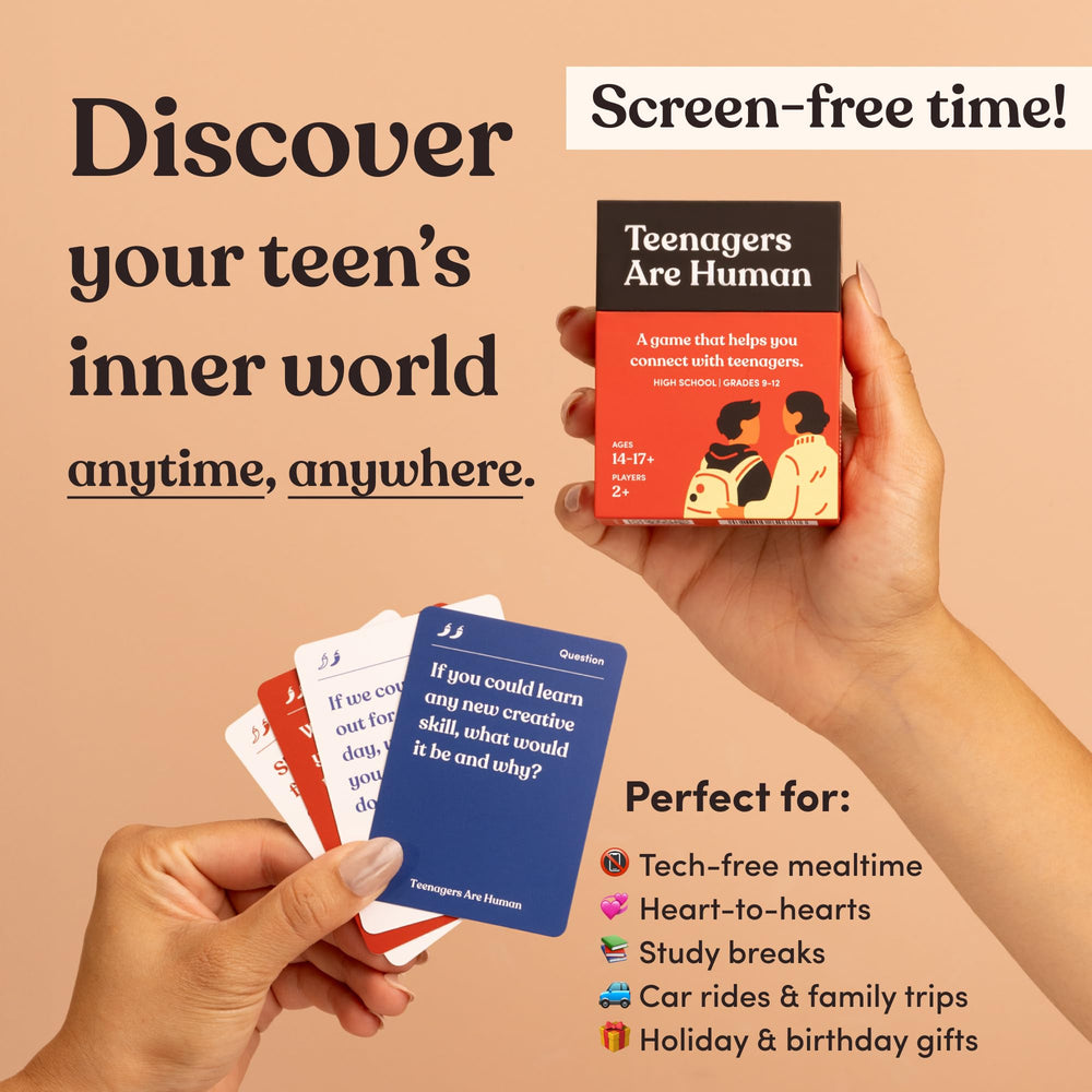 Parents Are Human 140 activity cards pack inspires shared experiences and fun bonding moments.