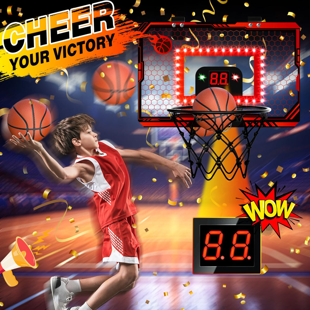 PAROTO LED rim highlights dynamic dunks for quick practice sessions