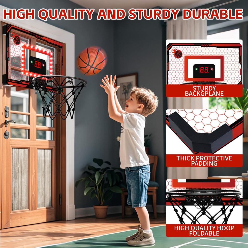 PAROTO scoreboard-equipped hoop tracks scores and motivates play