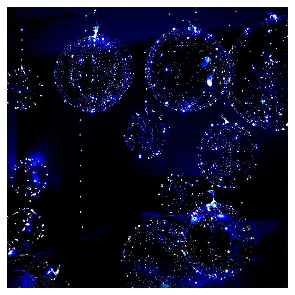 Partyfun4u 18-pack LED balloons illuminate event spaces