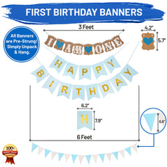 PartyHooman pre-strung banner bundle for a cohesive display.