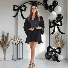 PartyXpress photo backdrop bows guide stylish wall installations for memorable celebrations.