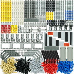 Pasacho 582pcs beams and axles set for versatile brick building projects.
