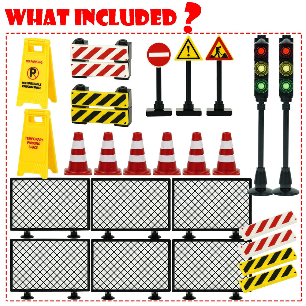 Pasacho City Road Signs wire entanglement pieces for realistic construction details