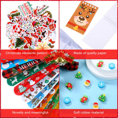 Pasimy Christmas erasers assortment ready for classroom prizes and stocking stuffers.