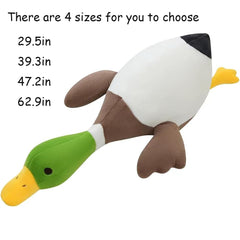 Pasrdqoyp Mallard Duck Plush neck-support pillow for relaxed resting