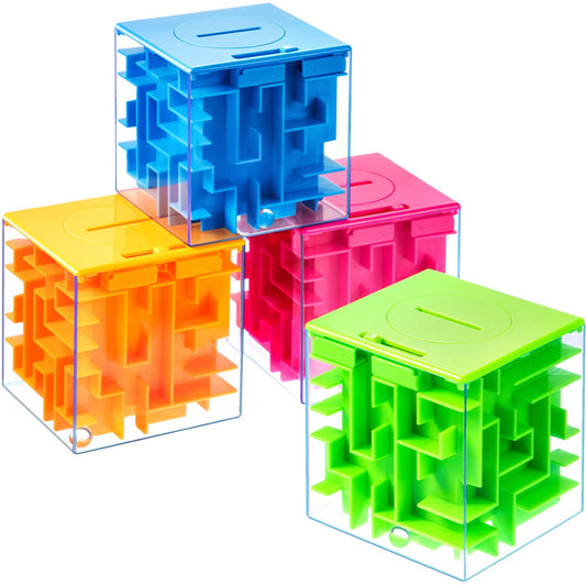 Patelai money maze box front view, a playful gift that sparks curiosity.