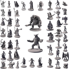 Path Gaming 50 unique miniatures with detailed adventurers for immersive D&D battles.