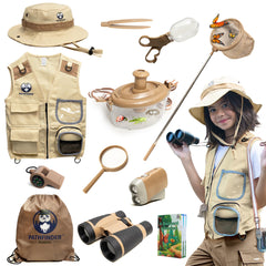 Pathfinder Pandas explorer vest ready for outdoor adventures and hands-on learning