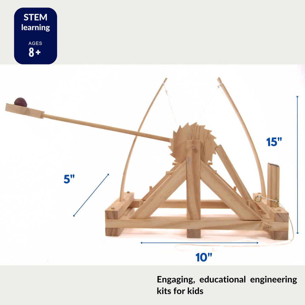 Pathfinders Leonardo da Vinci Catapult instruction-manual guides building steps