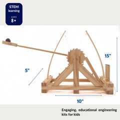 Pathfinders Leonardo da Vinci Catapult instruction-manual guides building steps
