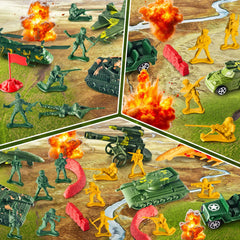 PATIFEED color box for easy storage and transport of army toys