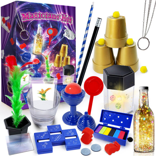 PATIFEED Kids Magic Kit with assorted tricks for beginners.