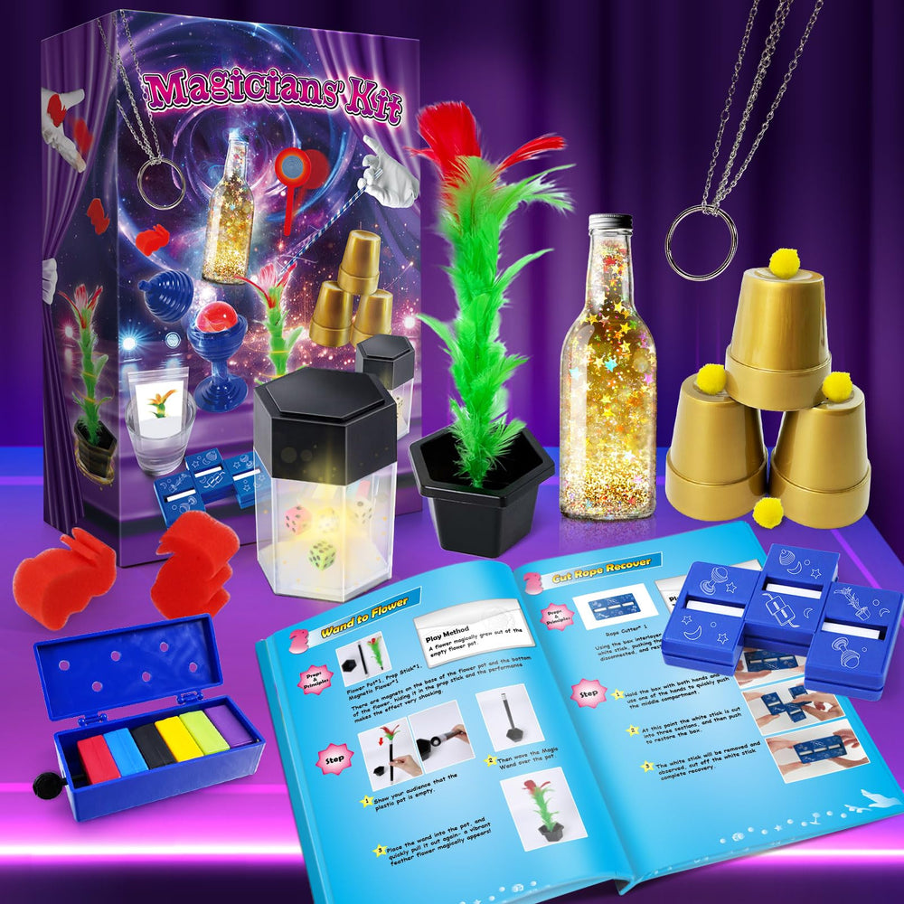 PATIFEED Kids Magic Kit makes a gift-ready magic set.