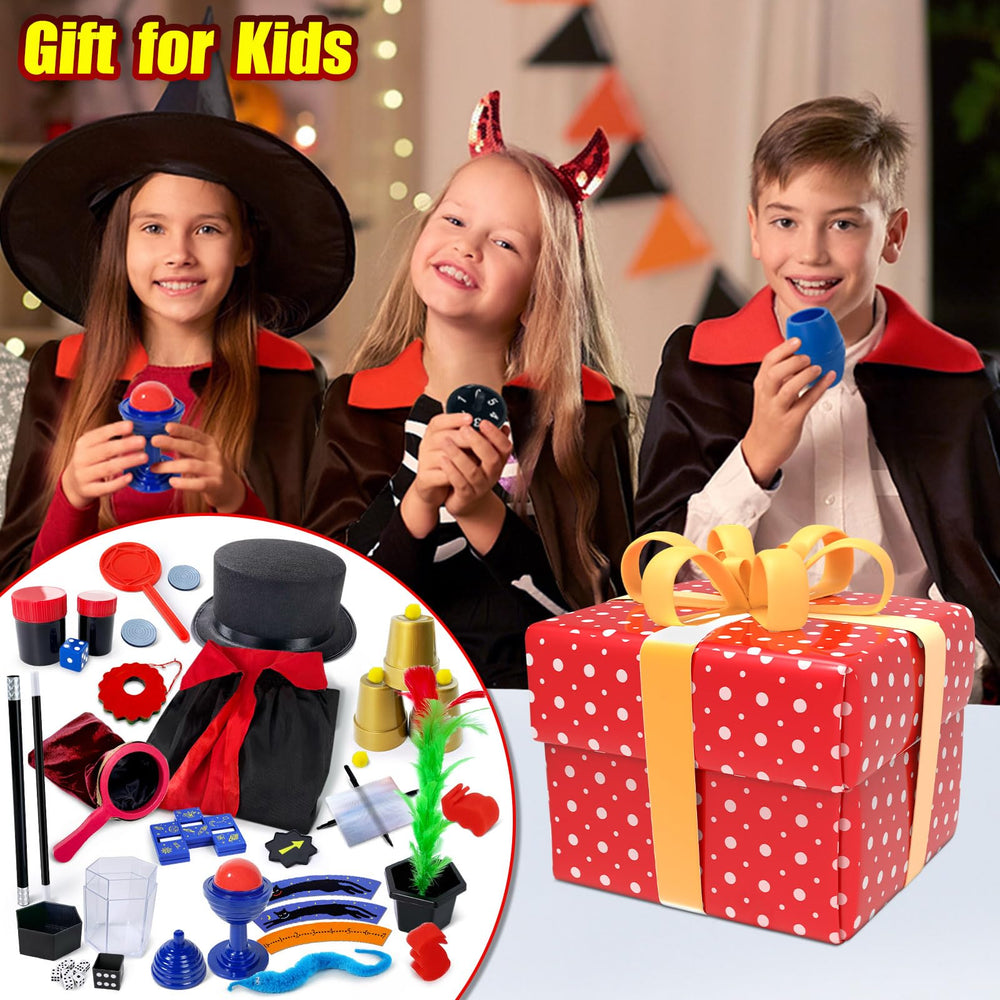 PATIFEED Kids Magic Kit stage-show ideas for a family-friendly performance.