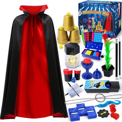 PATIFEED Magic Kit cape-costume for kids enhances imaginative stage play.